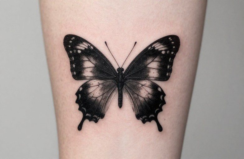Black Butterfly Tattoo Meaning: Symbolism, Style, and What Lasts