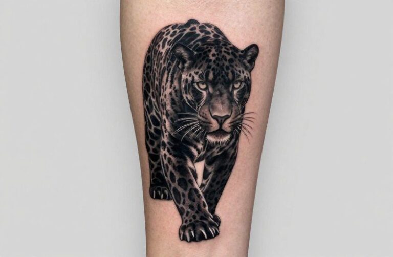 Black Jaguar Tattoo Meaning: Power, Stealth, and Shadow