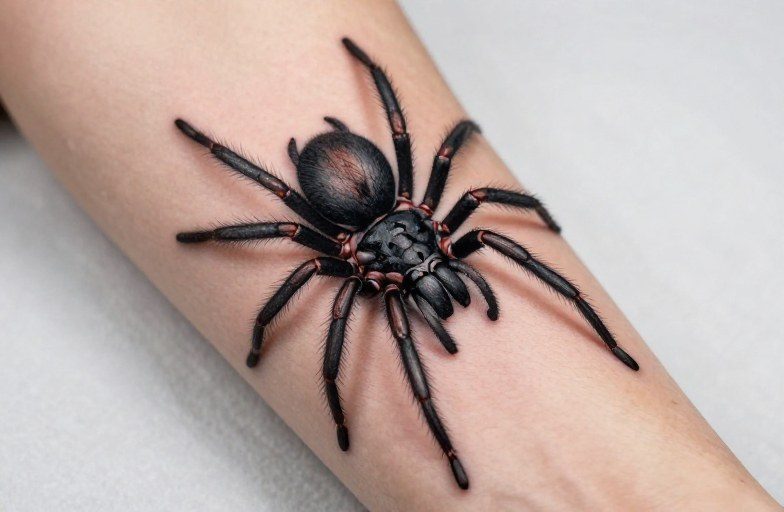 Black Widow Spider Tattoo Meaning: Danger, Power, and Dark Feminine Energy