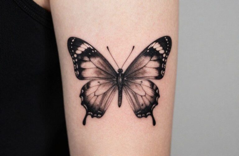 Butterfly Tattoo Meaning On A Woman: Symbolism & Design Guide