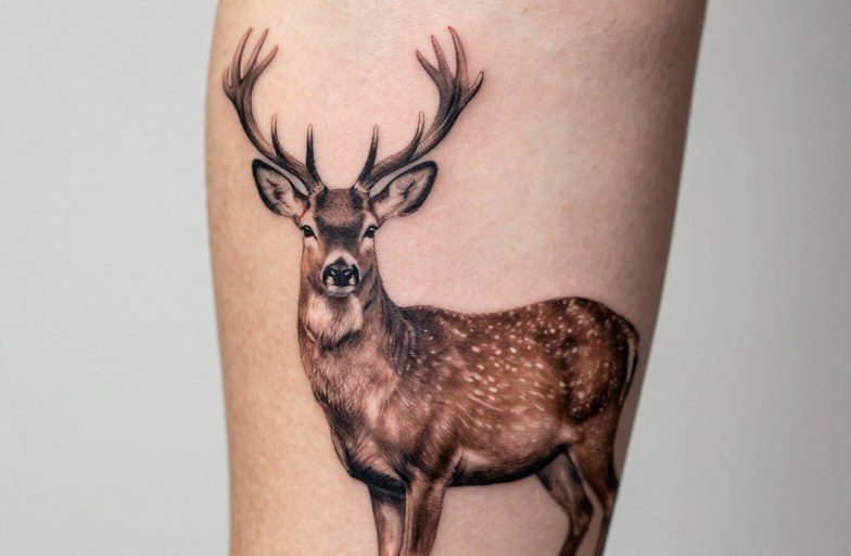 Deer Tattoo Meaning: Grace, Survival, and Quiet Strength