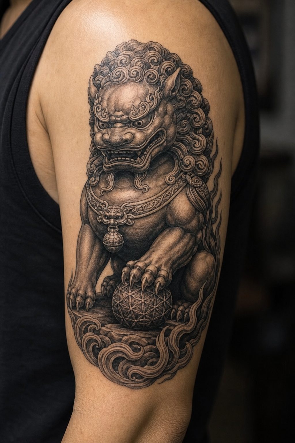 Foo Dog Meaning: Guardian Lion Tattoo Symbolism & Style