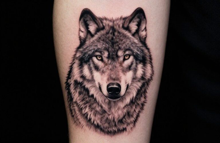 Gray Wolf Tattoo Meaning: Loyalty, Instinct & Wild Independence