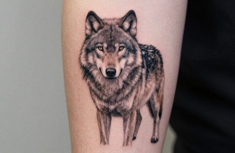 Grey Wolf Tattoo Meaning: Loyalty, Instinct & Wild Independence