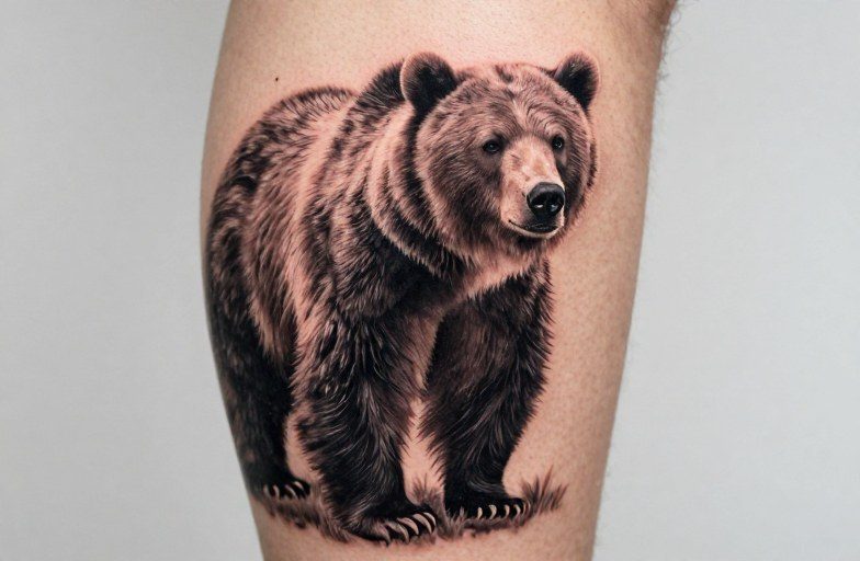 Grizzly Bear Tattoo Meaning: Power, Solitude, and Wild Resilience