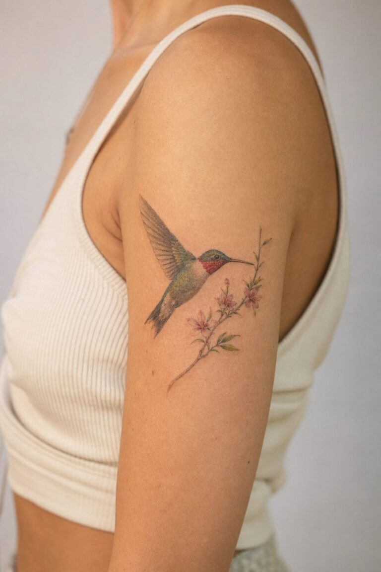Hummingbird Tattoo Meaning: Joy, Resilience, and Motion