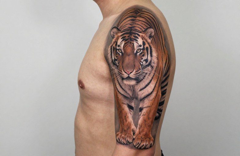 Japanese Tiger Tattoo Meaning: Power, Protection, and Duality