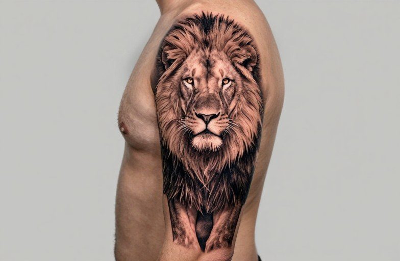 Lion Nude Tattoo Meaning: Symbolism, Design & Aging