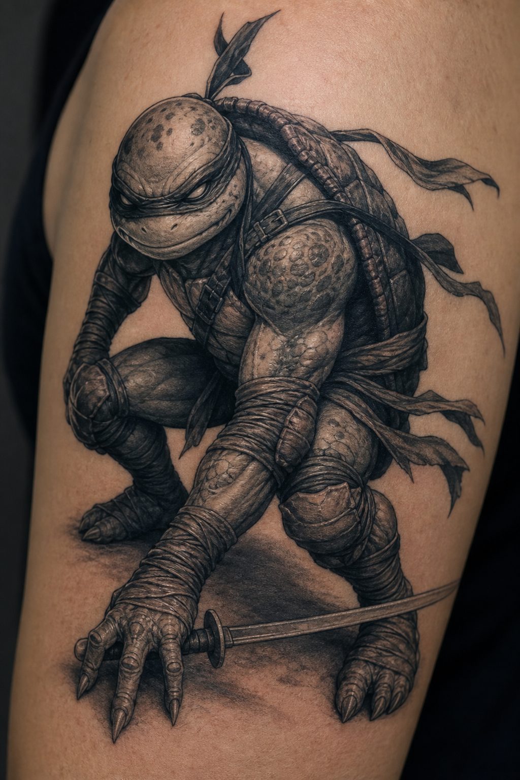Ninja Turtle Tattoo Meaning: Brotherhood, Humor & Resilience