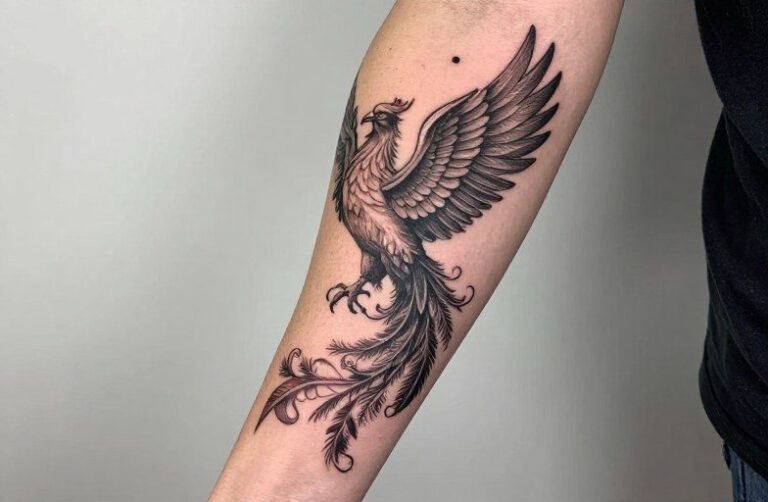 Phoenix Bird Arm Tattoo Meaning: Symbolism & Design Guide