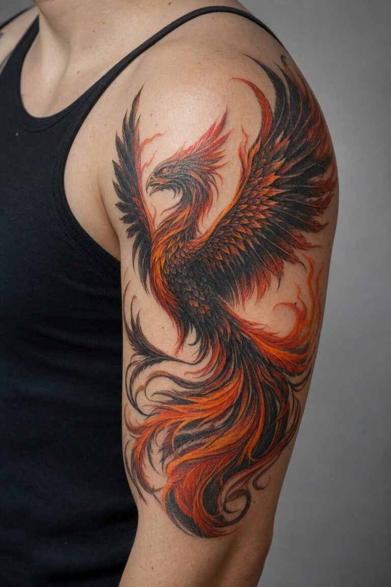 Phoenix Bird Tattoo Meaning: Symbolism, Color & Style Guide