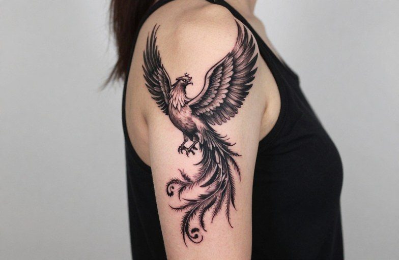 Phoenix Bird For Women Tattoo Meaning: Symbolism & Design Guide