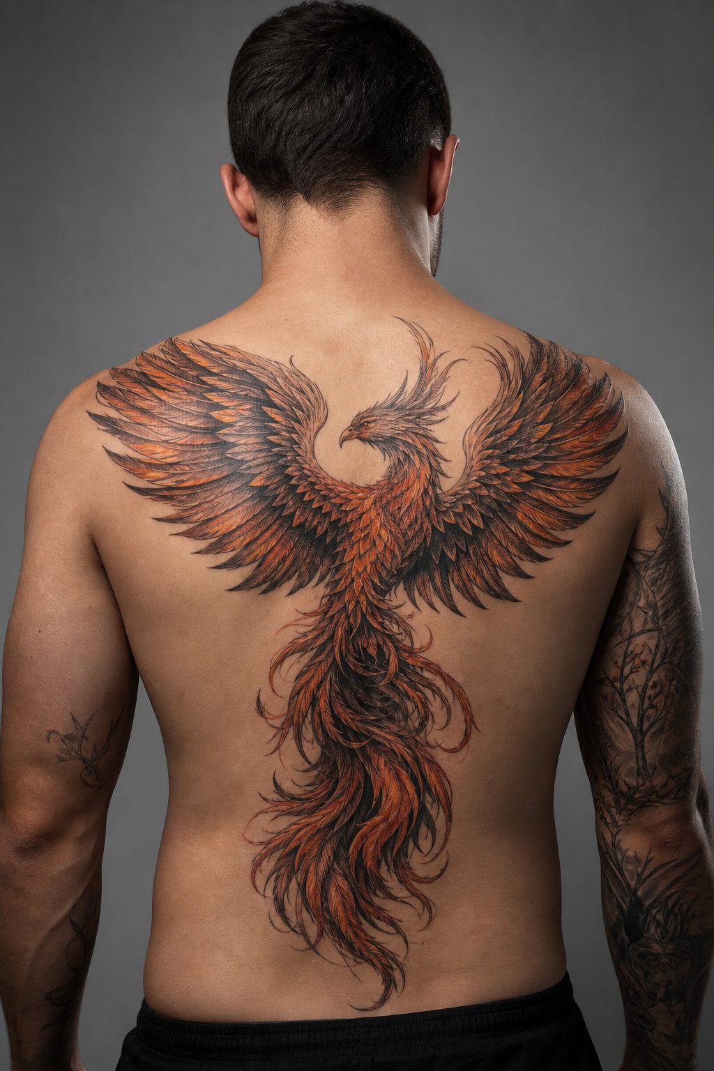 Phoenix On Back Tattoo Meaning: Symbolism & Design Guide