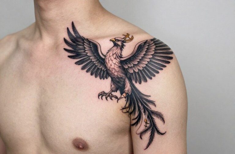 Phoenix Shoulder Tattoo Meaning: Symbolism & Design Guide
