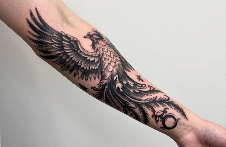 Phoenix Sleeve Tattoo Meaning: Rebirth, Fire & Full-Arm Symbolism