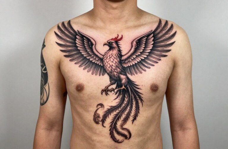 Phoenix Male Tattoo Ideas