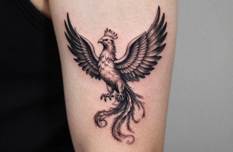 Phoenix Easy Tattoo Ideas