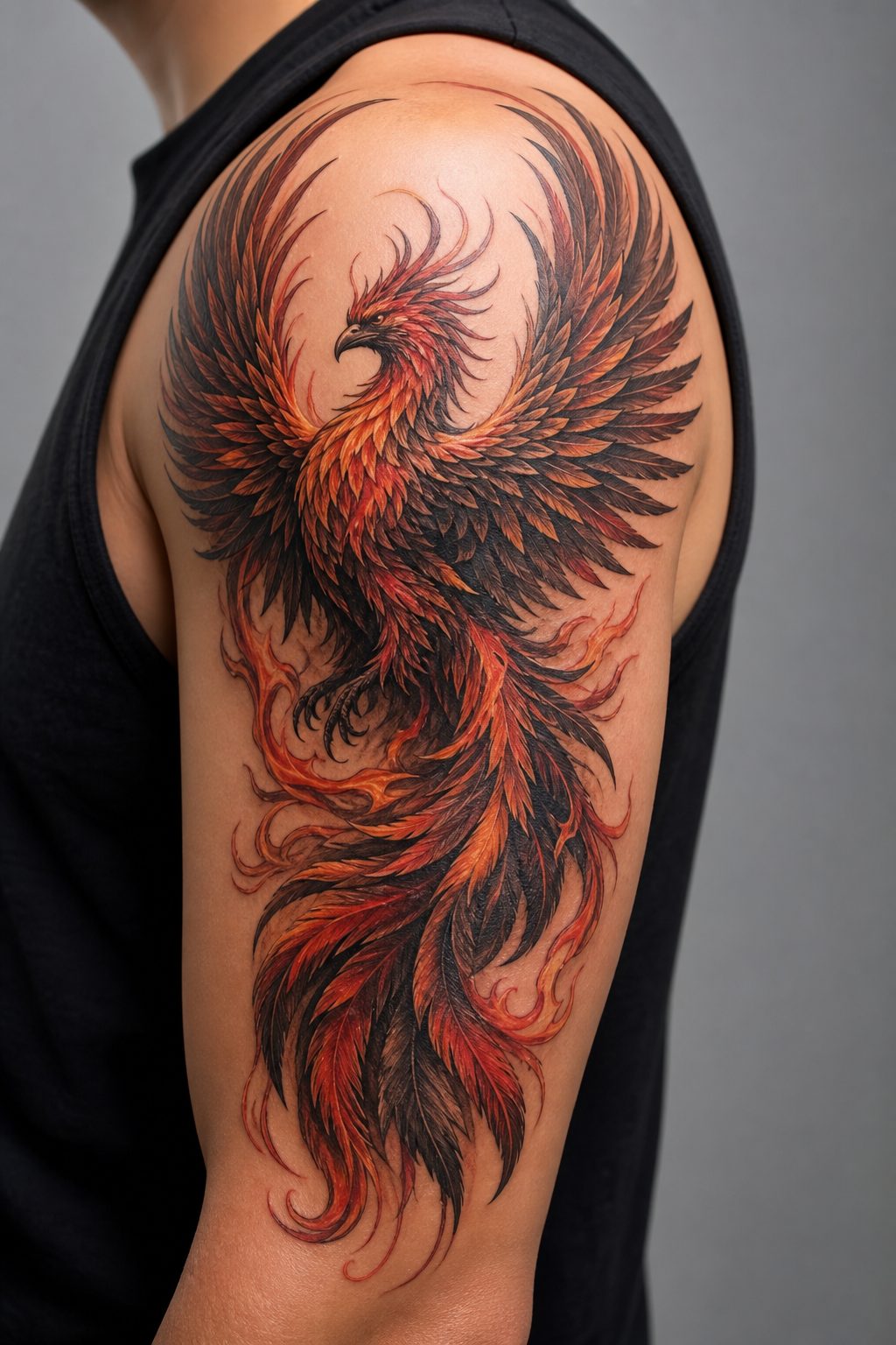 Phoenix Tattoo Meaning: Rebirth, Fire, and Resilience