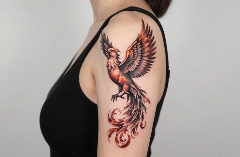 Phoenix Tattoo Meaning For Women: Symbolism & Design Guide