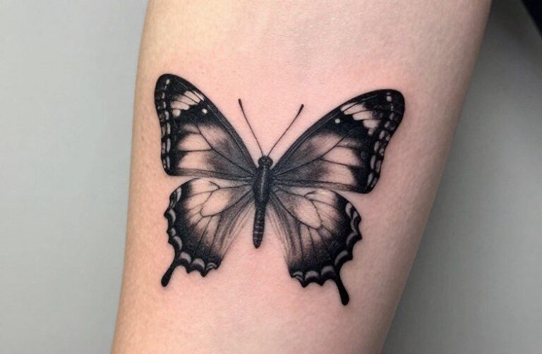 Pictures Of Butterfly Tattoo Meaning: Transformation & Freedom