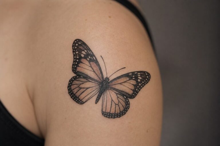 Realistic Butterfly Tattoos: Style Guide