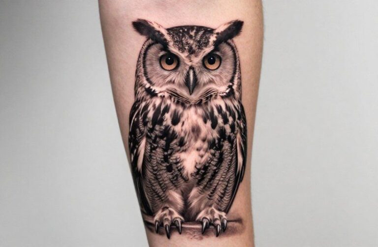 Realistic Owl Tattoos: Style Guide