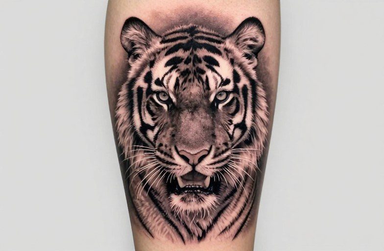 Realistic Tiger Tattoos: Style Guide