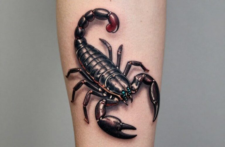 Scorpion Mortal Kombat Tattoo Meaning: Fire, Vengeance & Ink