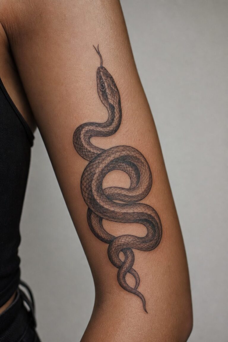 Snake Tattoo Meaning: Rebirth, Danger, and Transformation