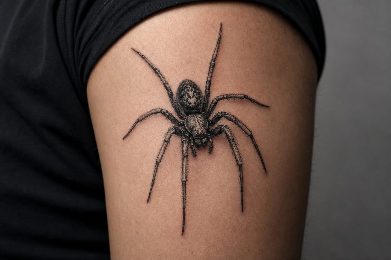 What Do Spider Tattoos Symbolize: Meanings, Styles & Culture