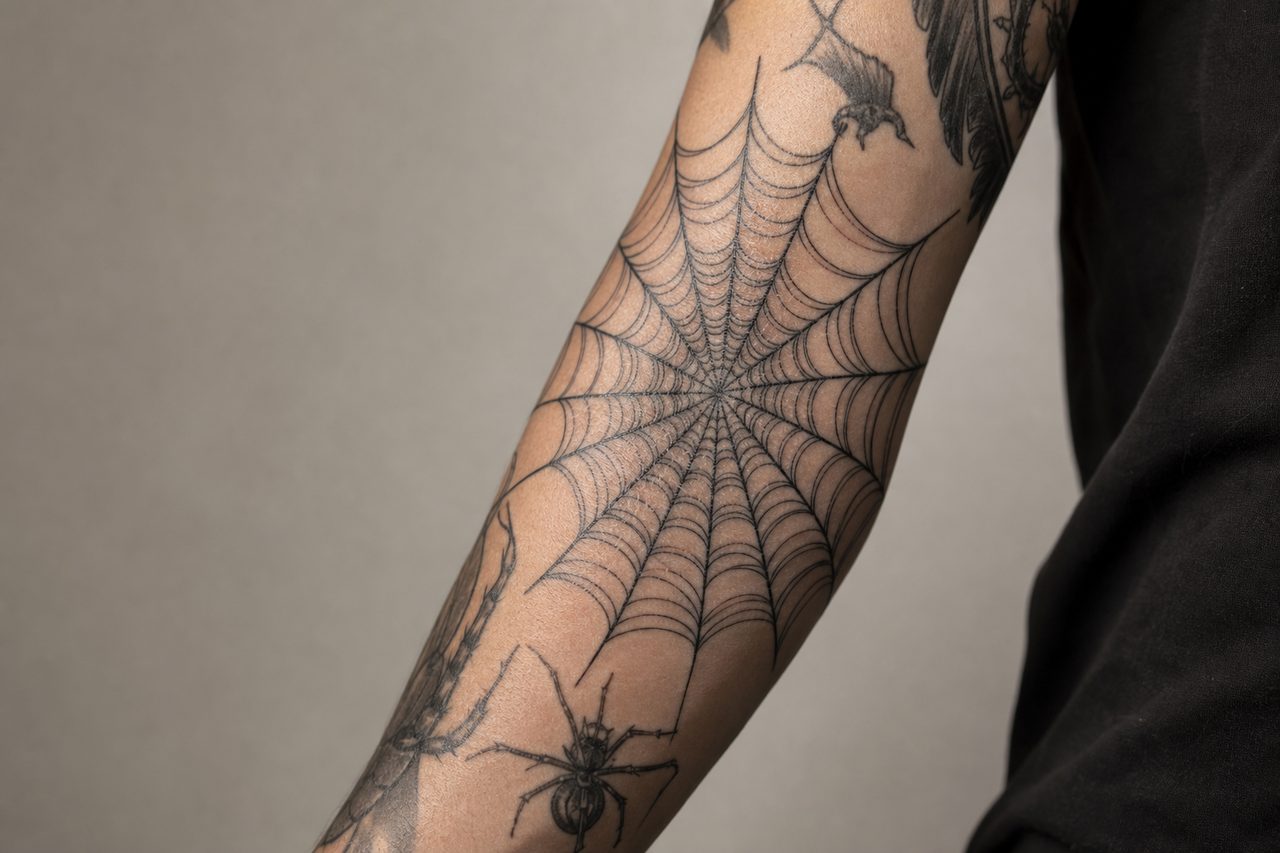 Spider Web Tattoo Significance: Meaning, History & Design
