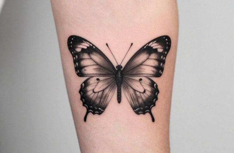 Strength Butterfly Tattoo Meaning: Resilience, Change & Power