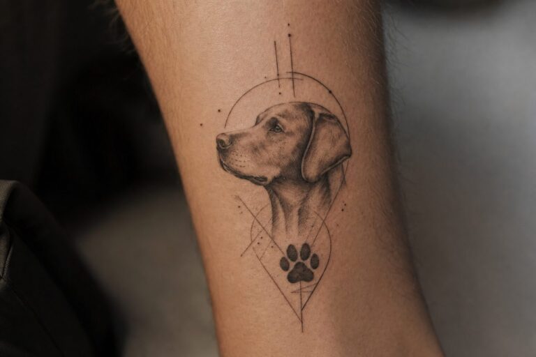 Symbol Of The Dog Tattoo: Loyalty, Protection & Companionship
