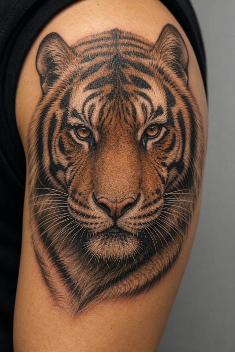Tiger Tattoo Meaning: Power, Protection & Personal Strength