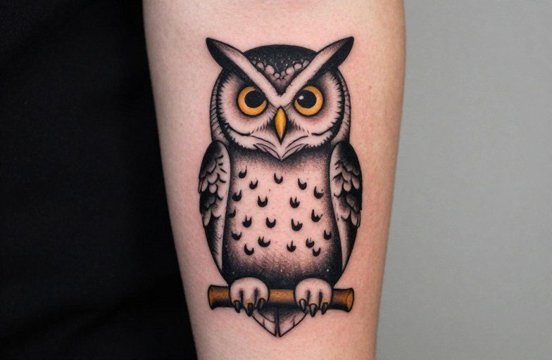 Traditional Owl Tattoos: Style Guide