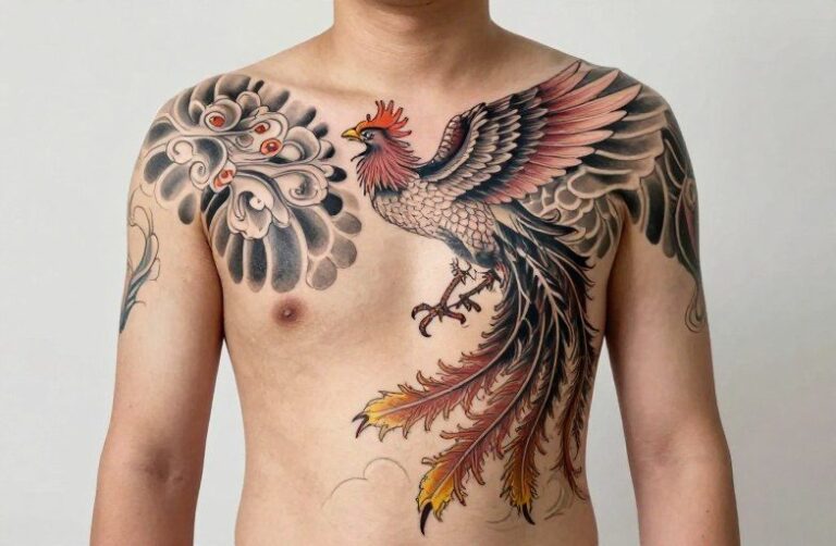 Traditional Phoenix Tattoos: Style Guide