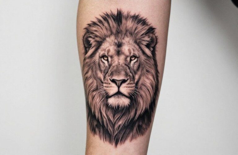 What Does The Lion Represent Tattoo Meaning: Power, Pride & Protection
