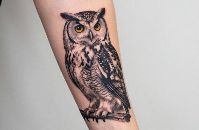 Guardian Owl Tattoo Meaning: Protection, Wisdom, and Night Watch