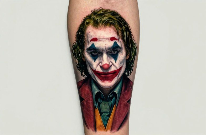 Joaquin Phoenix Joker Tattoo Meaning: Chaos, Isolation, and Dark Transformation