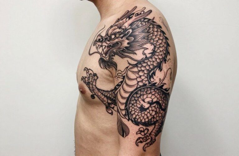 Oriental Dragon Tattoo Meaning: Power, Wisdom & Protection