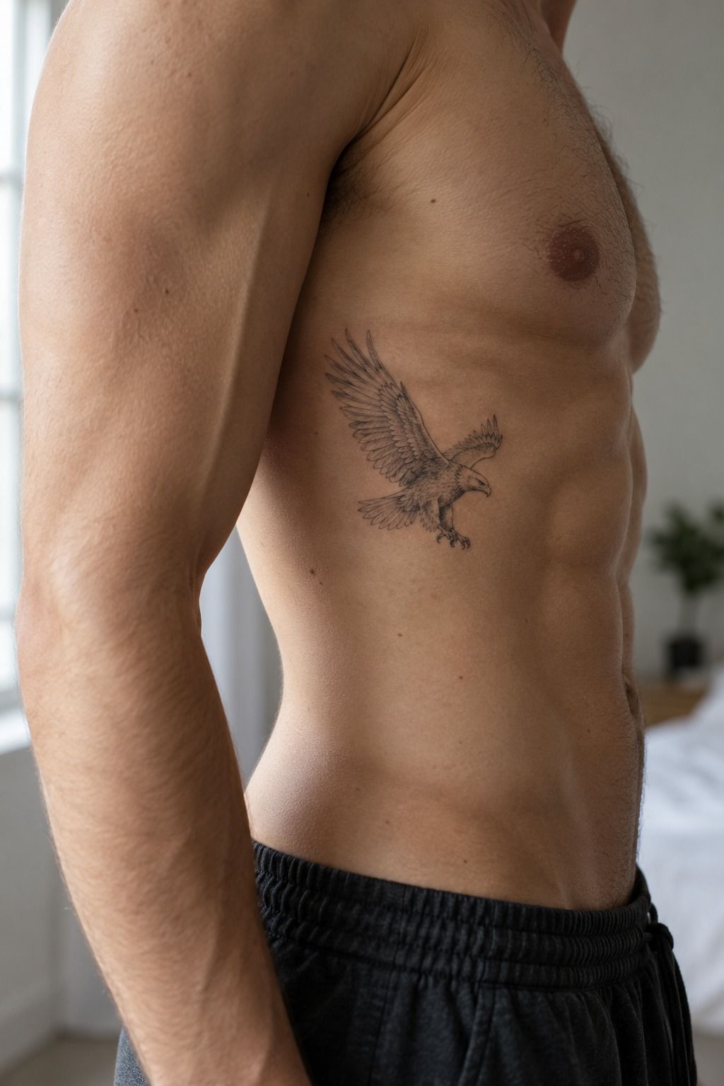 Place Your Delicate Eagle Tattoo Thoughtfully: Which Placement Keeps It Readable?
