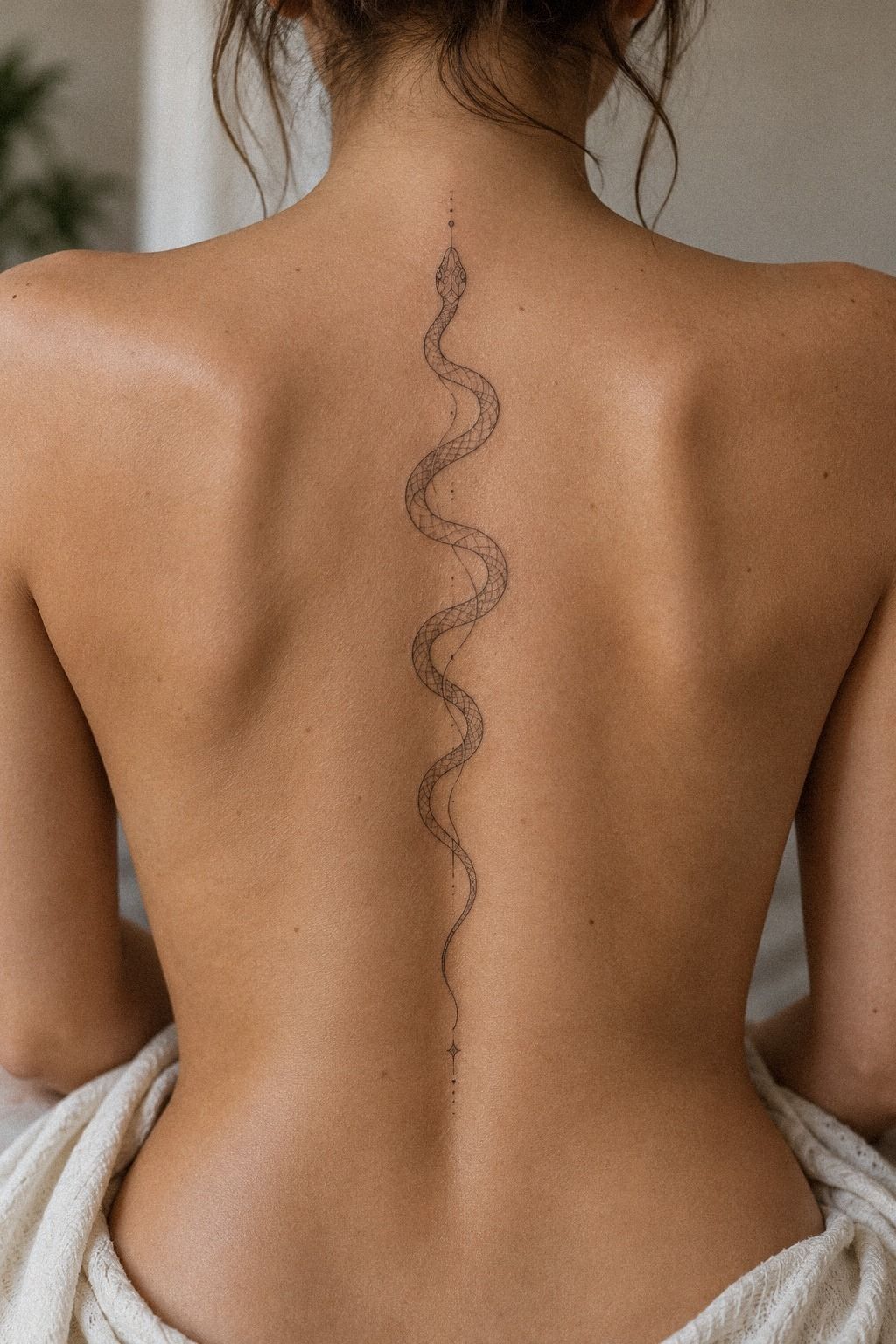 The Spine Makes an Ornate Snake Feel Vertical