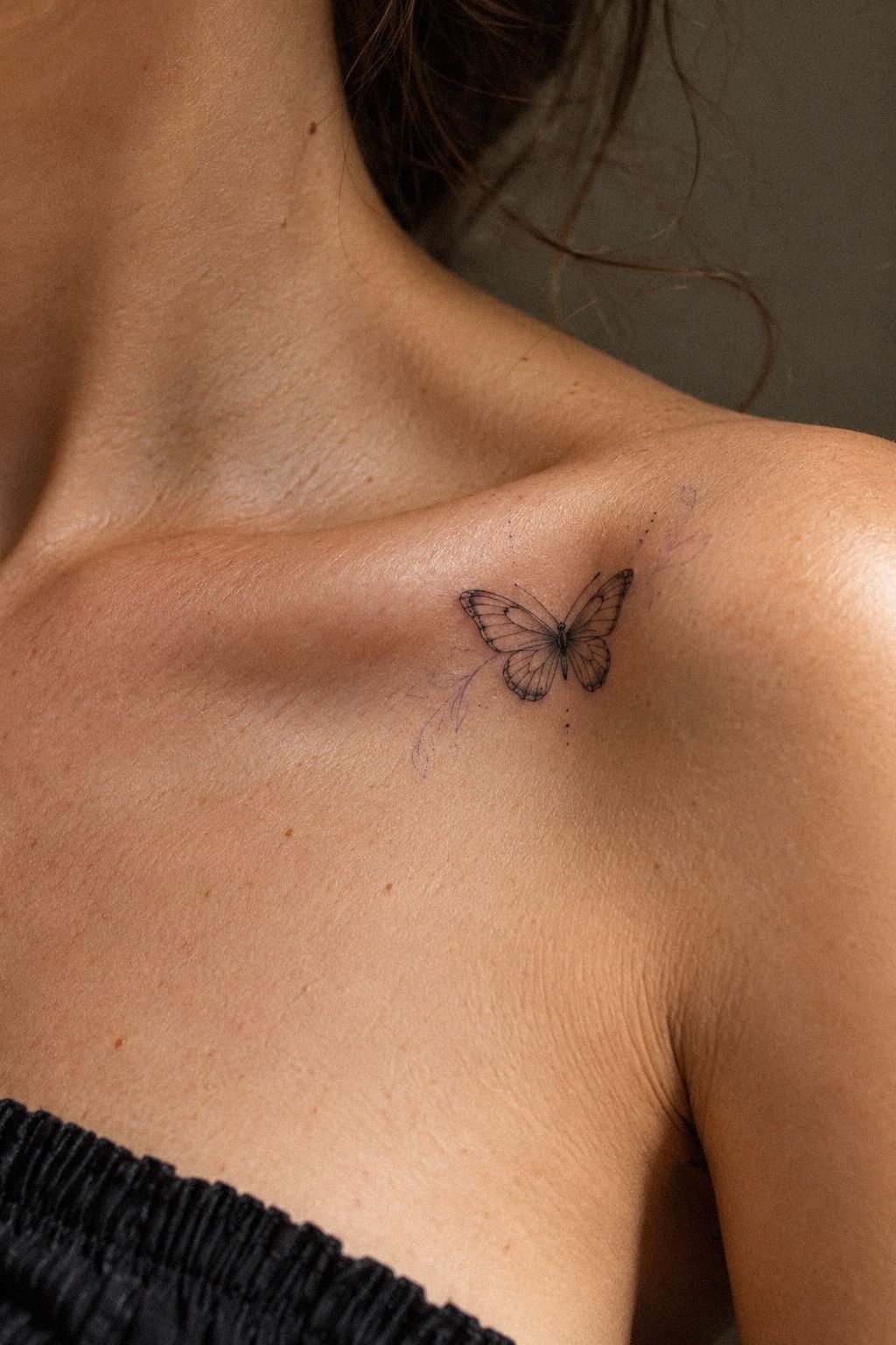Which Fine Line Butterfly Tattoo Stencil Fits Your Style?