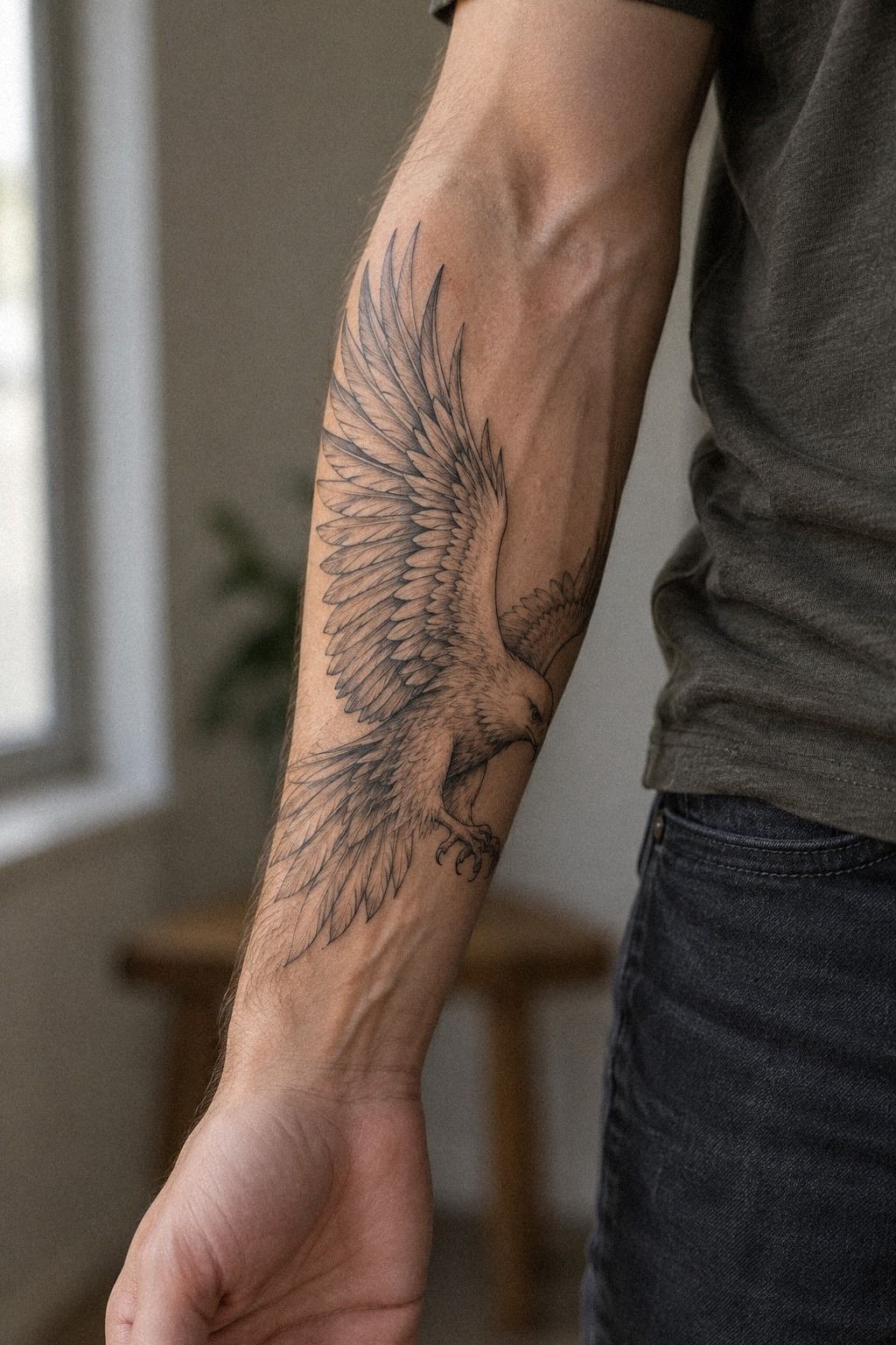 Place the Eagle Where You Can Read It