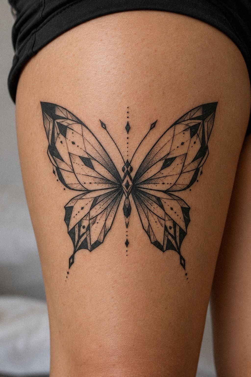 Selected a Unique Geometric Wing Pattern