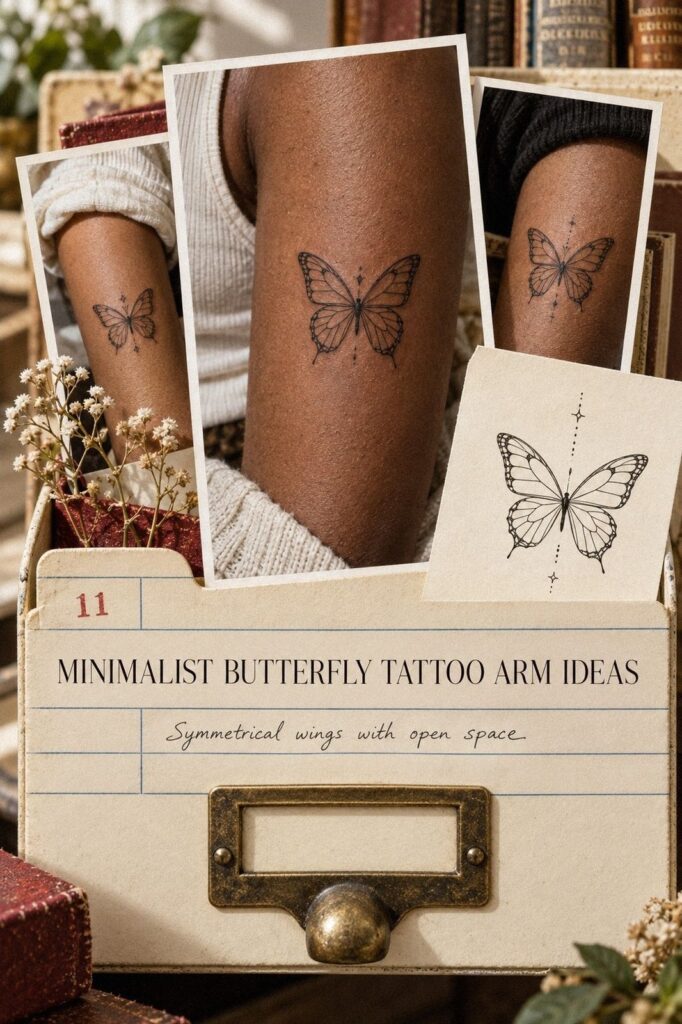 How to Design a Minimalist Butterfly Tattoo Arm That Ages Well - 11 Ideas