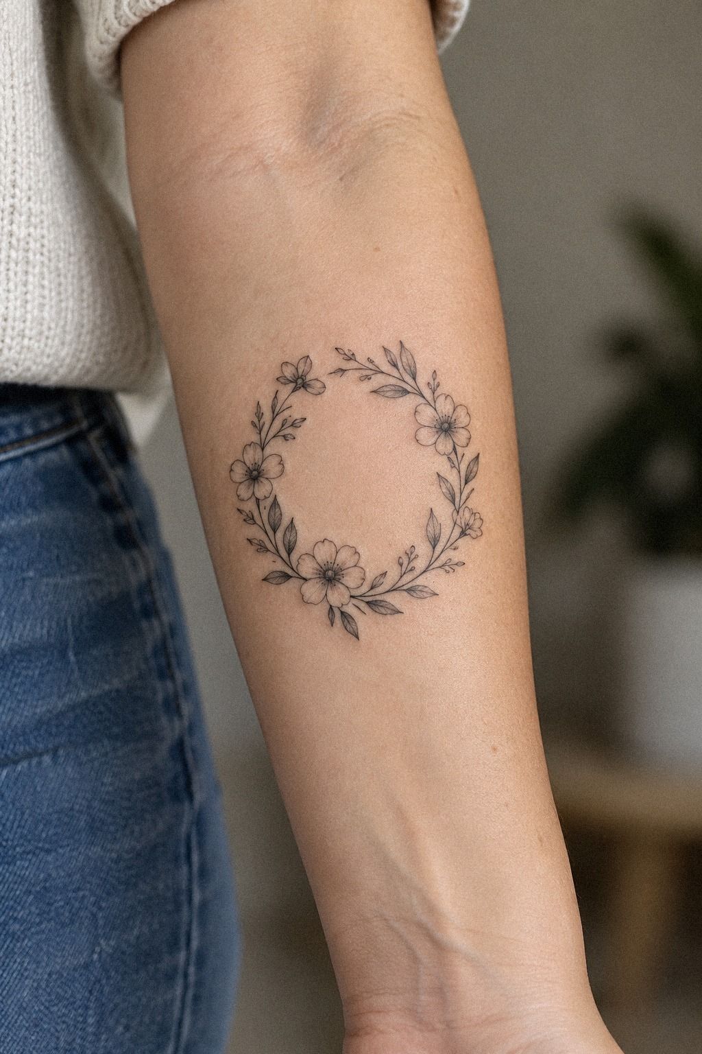 Sweep a Delicate Crown Along the Collarbone