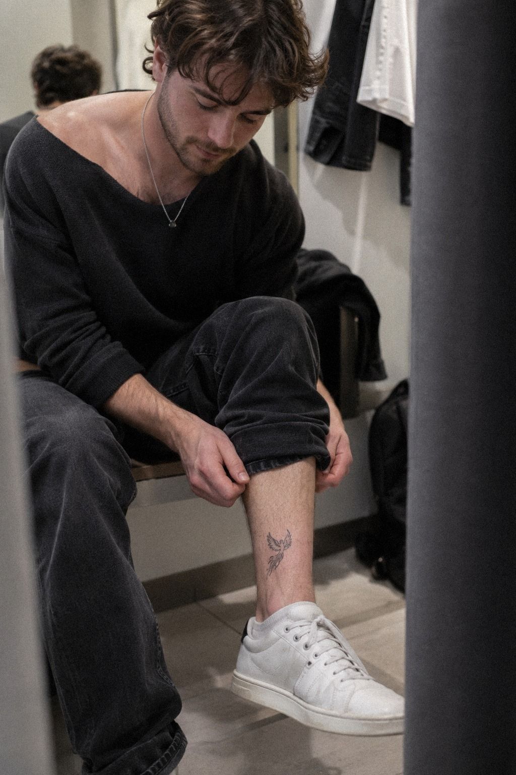 Small Tiny Phoenix Tattoos With Fine Linework