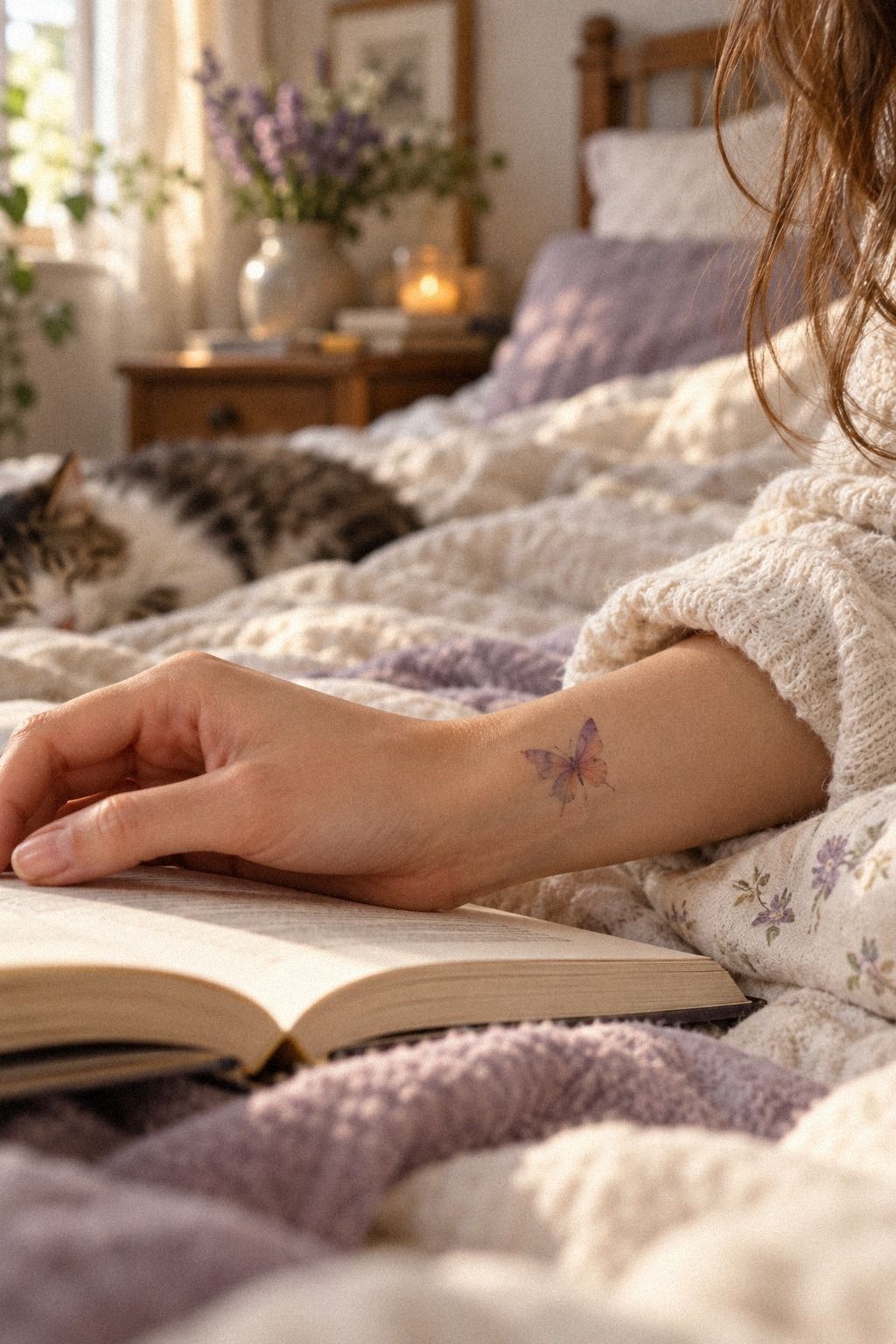 Start With a Watercolor Small Butterfly Tattoo on the Wrist
